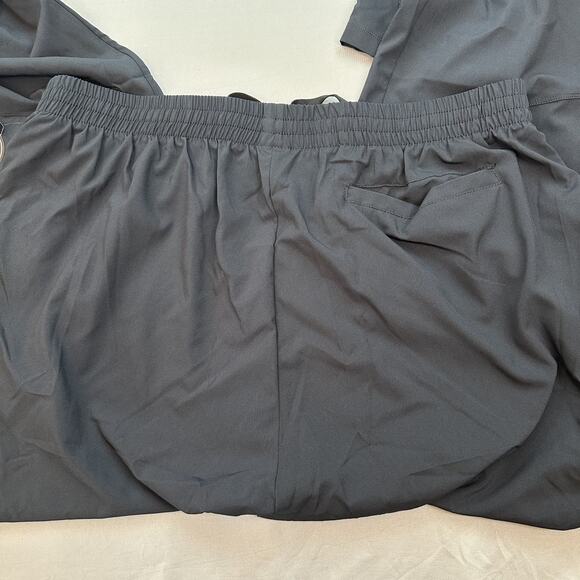 Starter Pants Mens XL Black Athletic Track Lightweight Zip Hem Pockets Logo - Picture 15 of 16